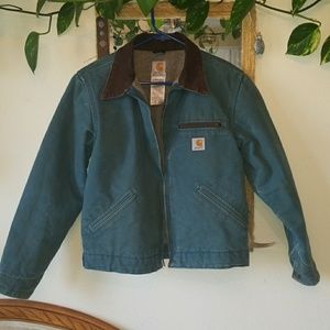 turquoise carhartt jacket